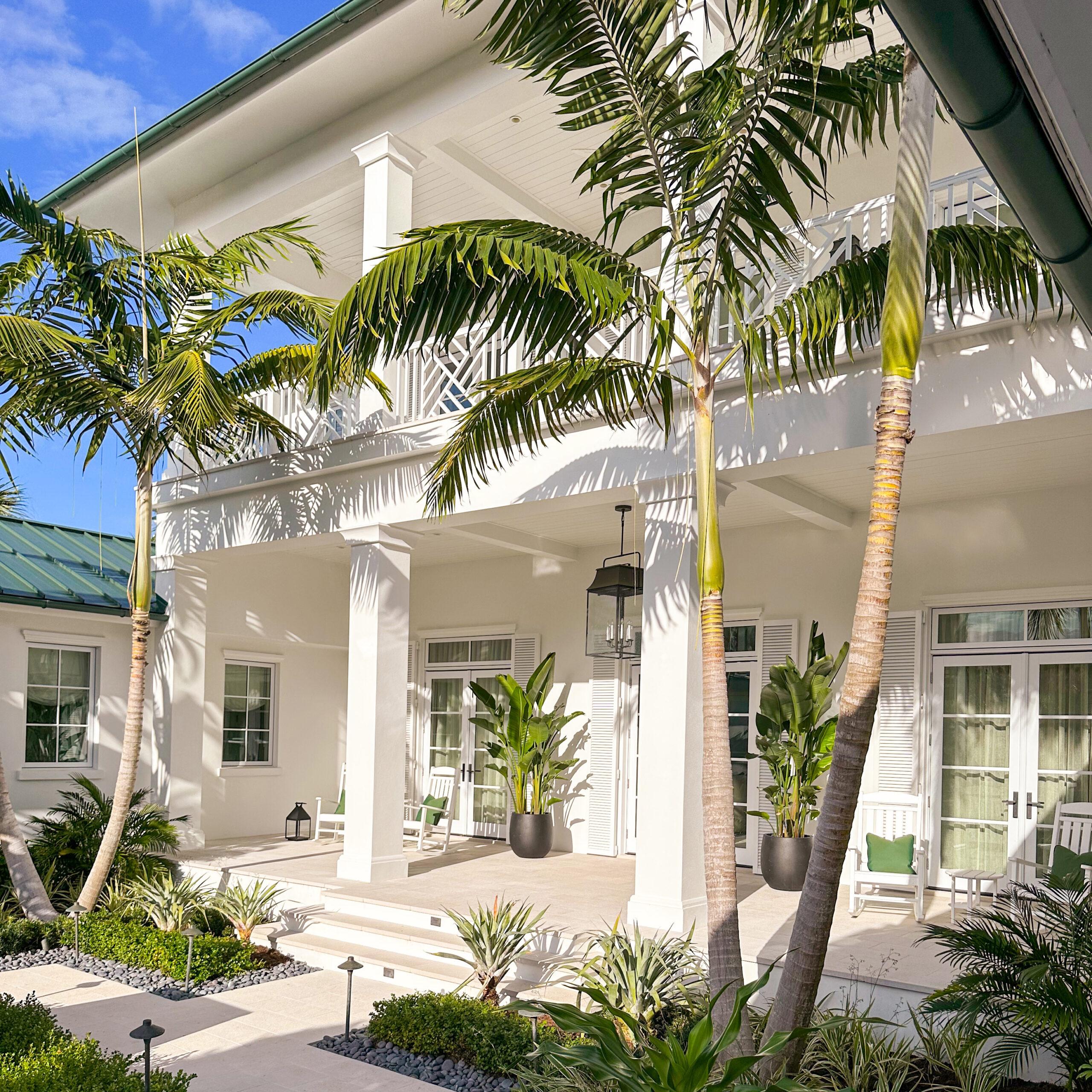 Palm City Floridian Golf Club residential project - outside entry